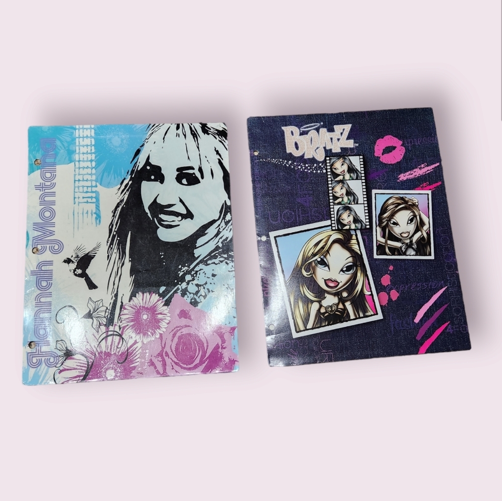 Y2k Hannah Montana Bratz Folders